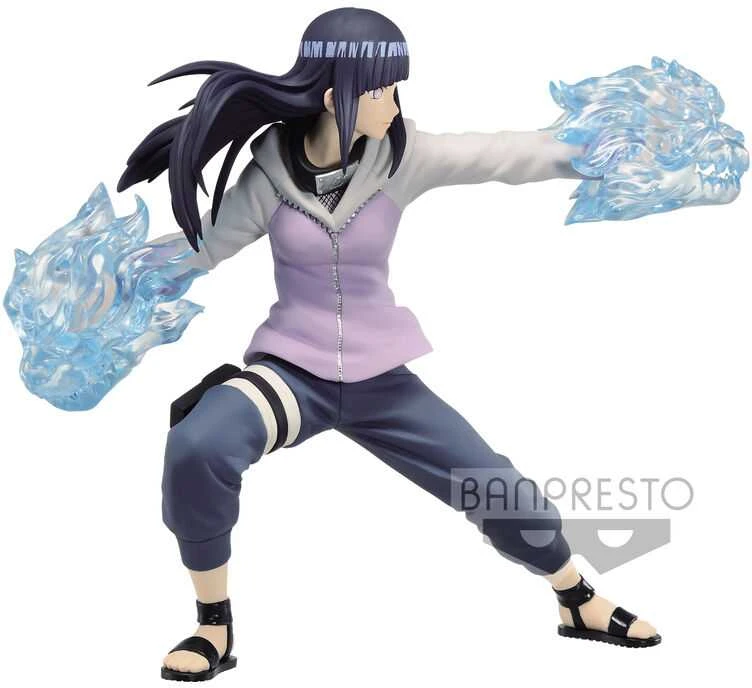 Banpresto Naruto Shippuden Vibration Stars Hinata Hyuga figure 16cm