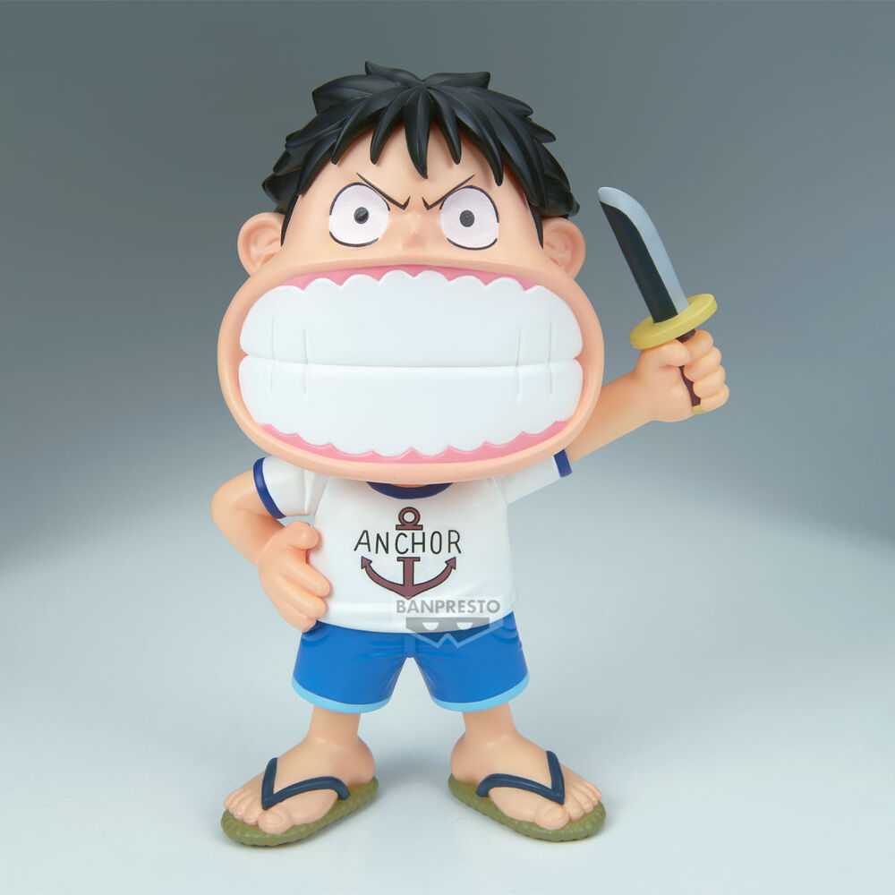 Banpresto One Piece Big Sofvimates Monkey D Luffy figure 15cm