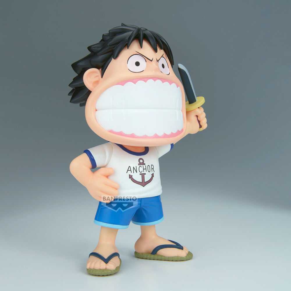 Banpresto One Piece Big Sofvimates Monkey D Luffy figure 15cm