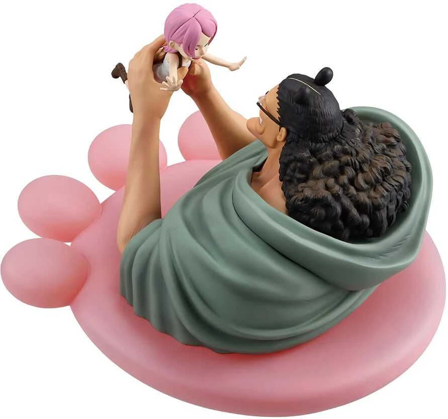 Banpresto One Piece Dramatic Memories Kuma & Bonney figure 13cm
