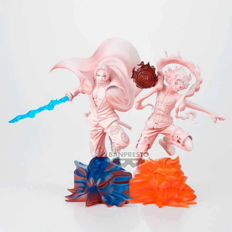 Banpresto One Piece Film Raudona Monkey D Luffy Shanks figure 11cm