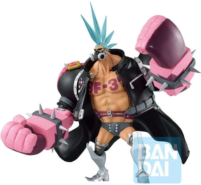 Banpresto One Piece Film Raudona More Beat Franki Ichibansho figure 18,5cm