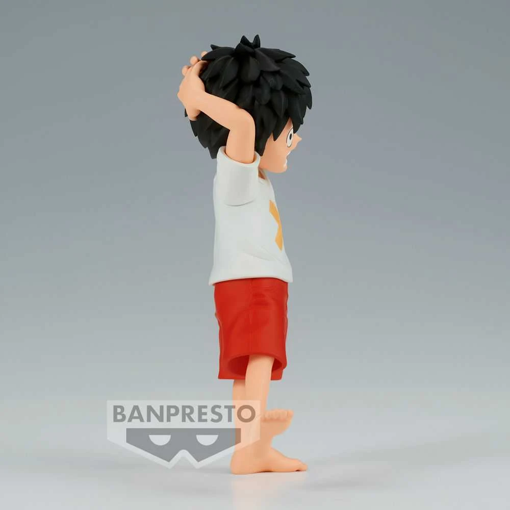 Banpresto One Piece Film Raudona The Grandline Series Monkey D Luffy Children figure 12cm