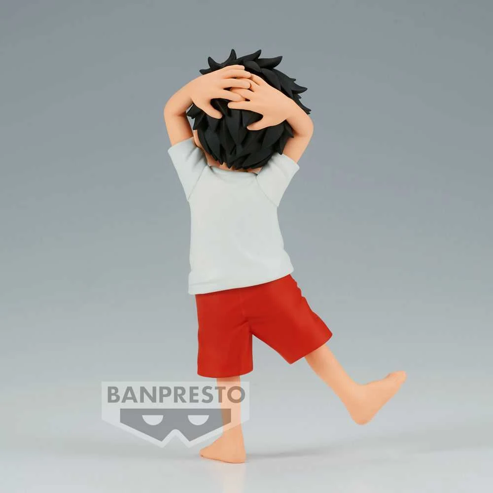 Banpresto One Piece Film Raudona The Grandline Series Monkey D Luffy Children figure 12cm