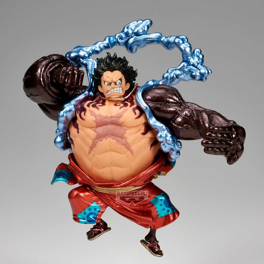 Banpresto One Piece King of Artist Monkey D Luffy Gear 4 Boundman figure 17cm