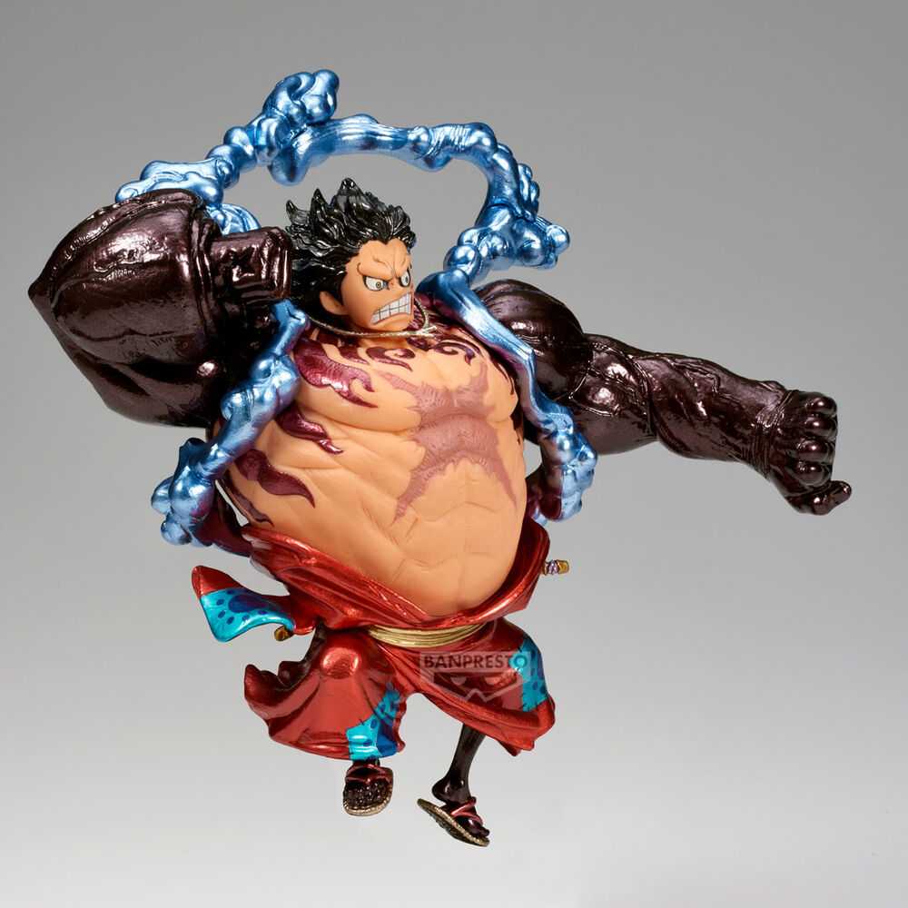 Banpresto One Piece King of Artist Monkey D Luffy Gear 4 Boundman figure 17cm
