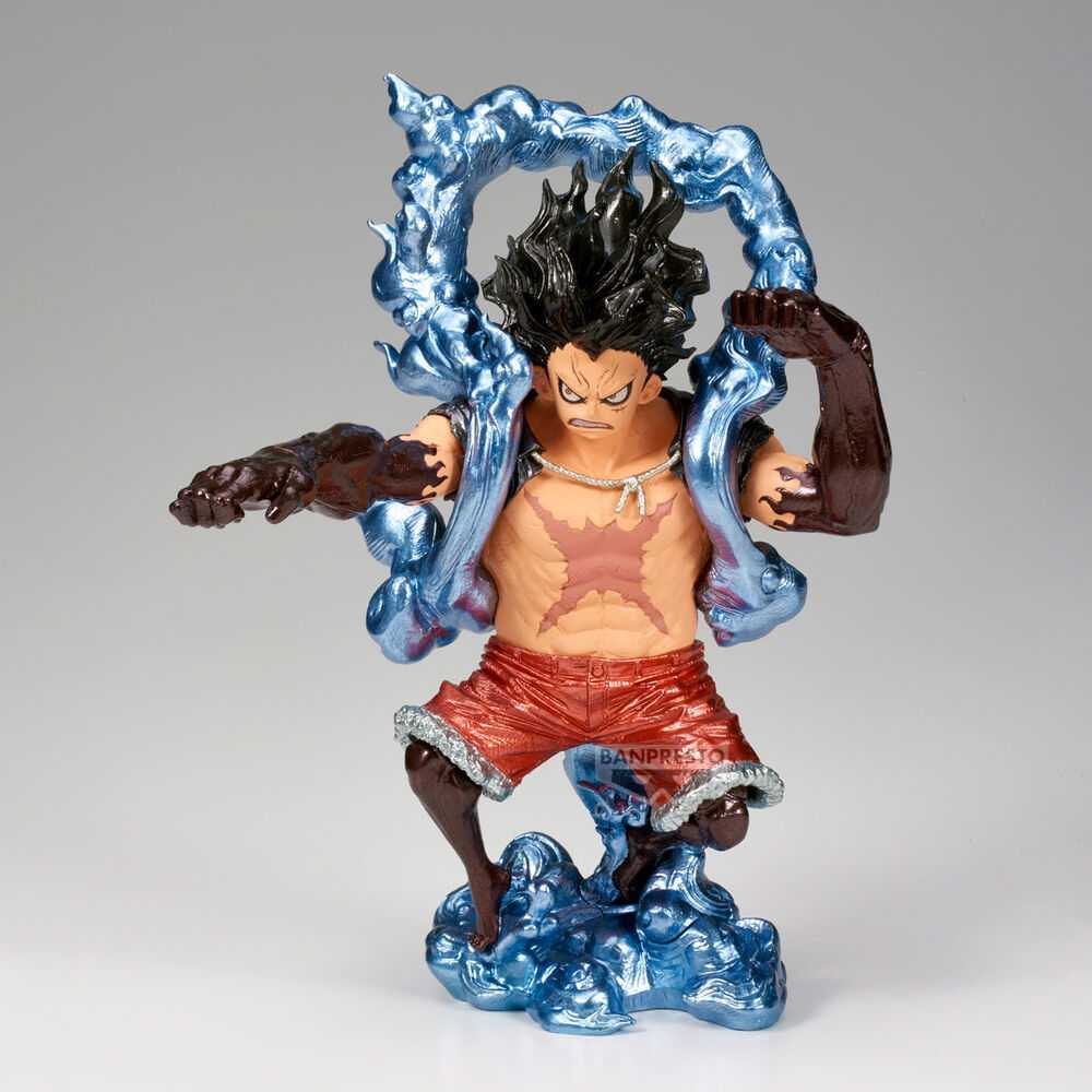 Banpresto One Piece King of Artist Monkey D Luffy Gear 4 Snakeman figure 19cm