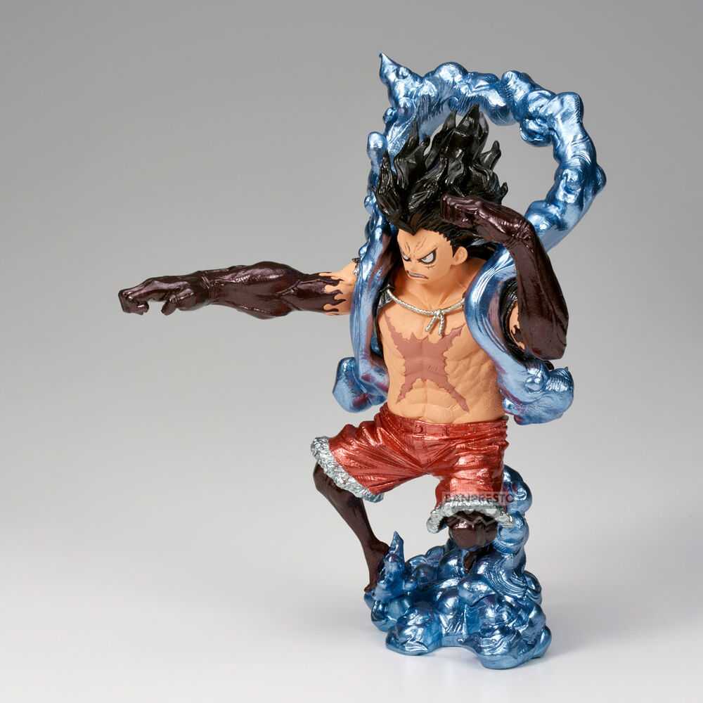 Banpresto One Piece King of Artist Monkey D Luffy Gear 4 Snakeman figure 19cm