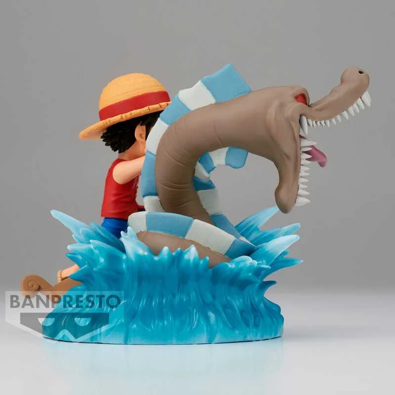 Banpresto One Piece Log Stories Monkey D Luffy vs Local Sea figure 7cm