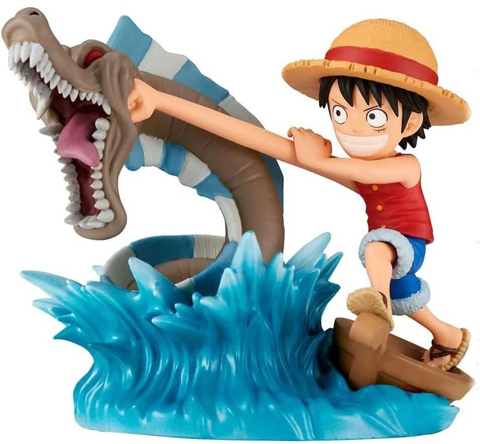 Banpresto One Piece Log Stories Monkey D Luffy vs Local Sea figure 7cm
