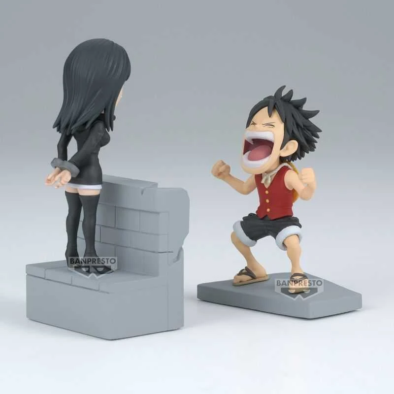 Banpresto One Piece Luffy & Nico Robin World Collectable figure 10cm