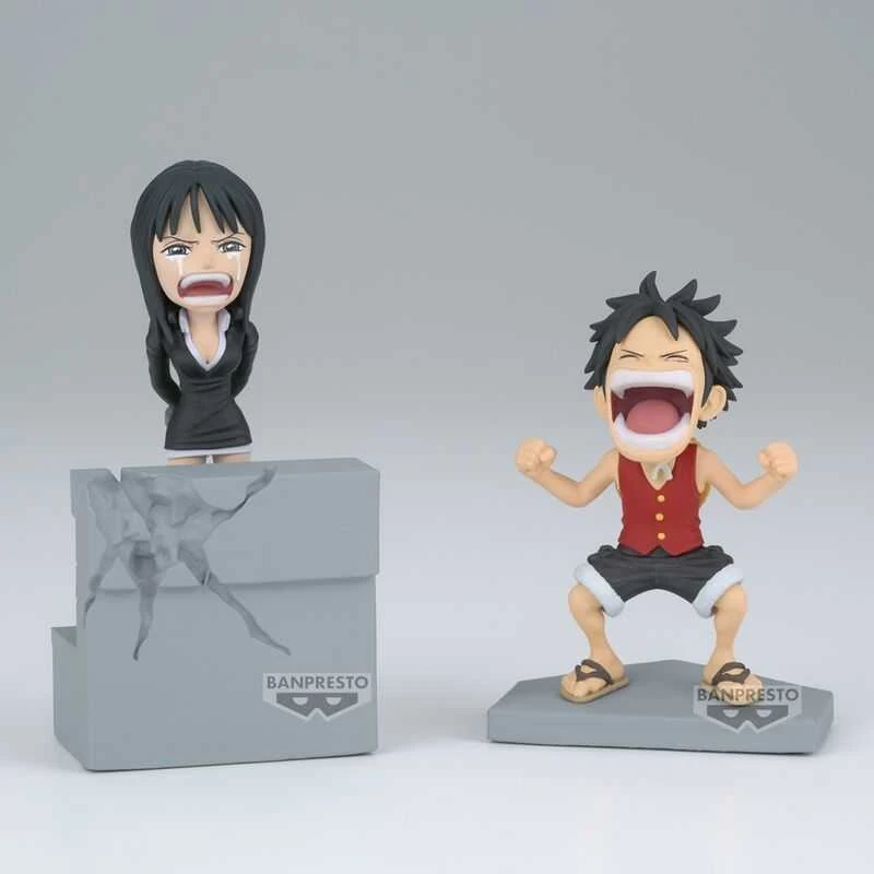 Banpresto One Piece Luffy & Nico Robin World Collectable figure 10cm