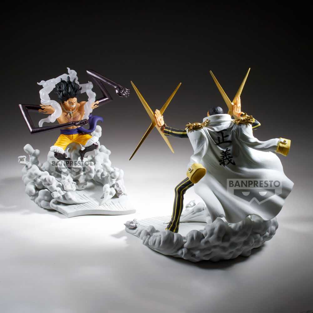 Banpresto One Piece Monkey D Luffy Gear 4 Senkokkei figure 15cm