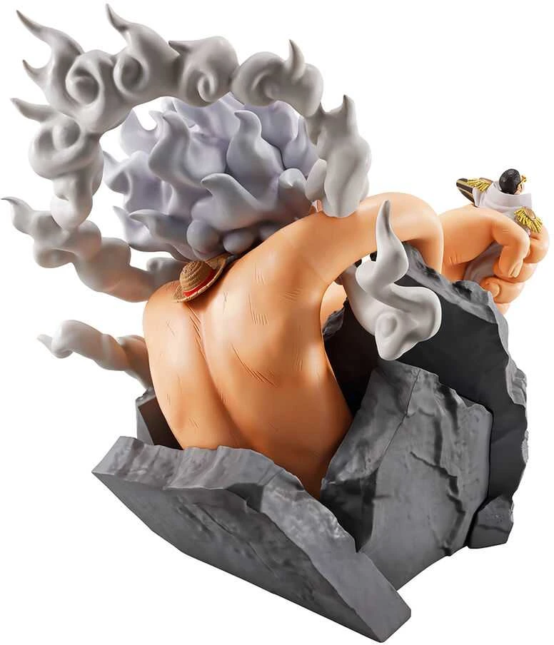 Banpresto One Piece Monkey D Luffy Gear 5 vs Borsalino Burst of Energy Ichibansho figure 22cm