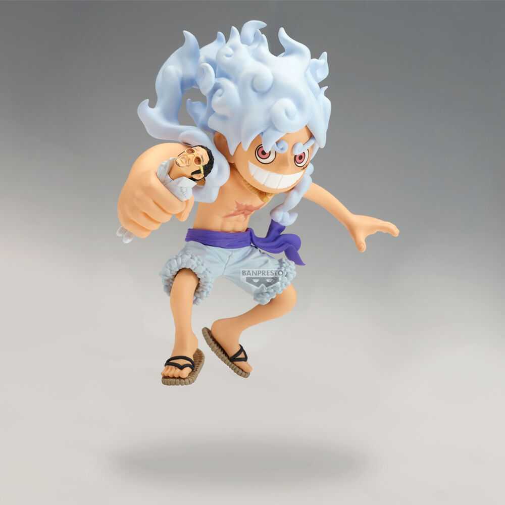 Banpresto One Piece Monkey D. Luffy vs Borsalino Mega World Collectable figure 13cm