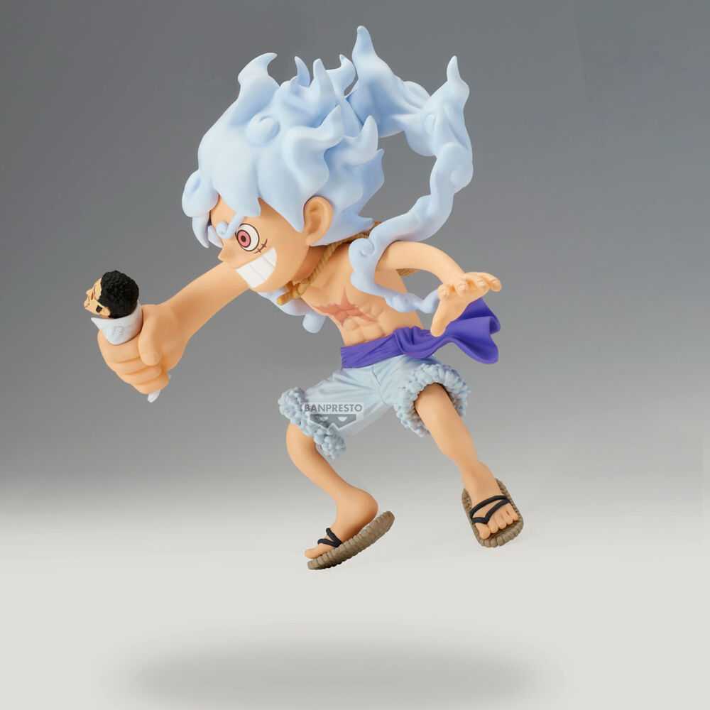 Banpresto One Piece Monkey D. Luffy vs Borsalino Mega World Collectable figure 13cm