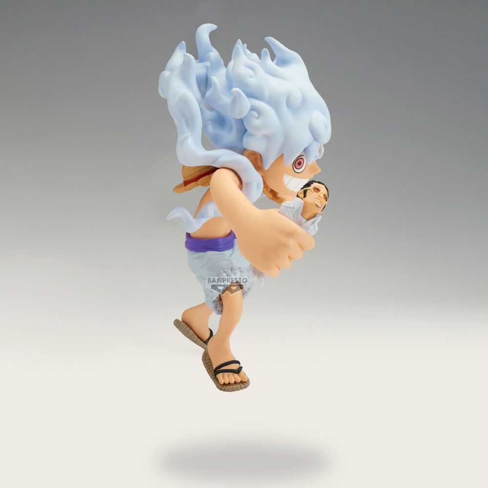 Banpresto One Piece Monkey D. Luffy vs Borsalino Mega World Collectable figure 13cm
