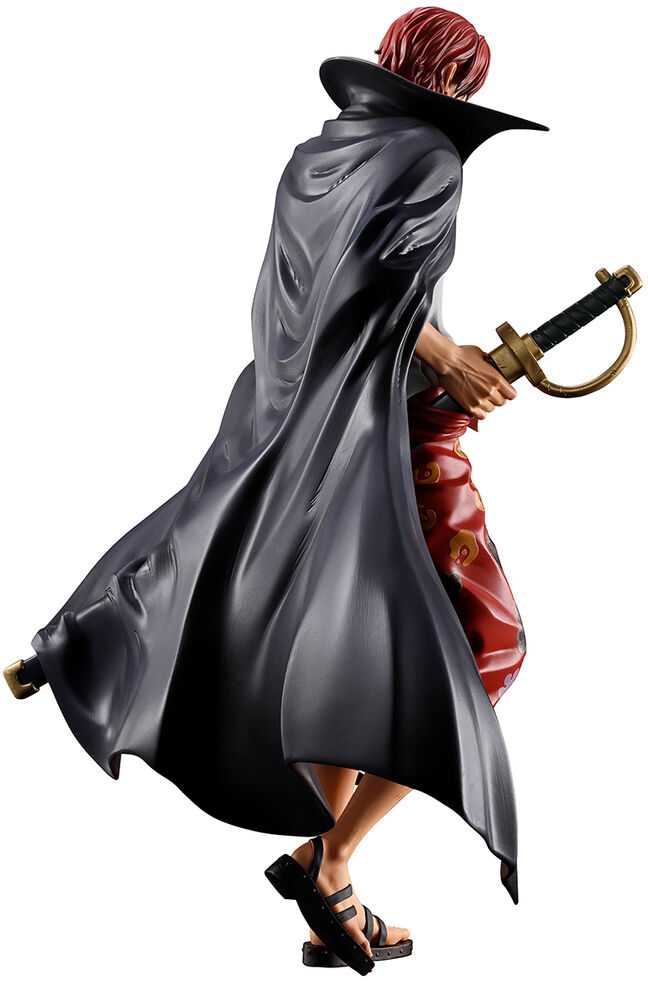 Banpresto One Piece Raudona Hair Pirates Shanks figure 21cm