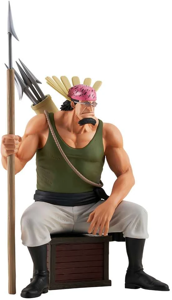 Banpresto One Piece Roger Pirates Crocus Ichibansho figure 14cm
