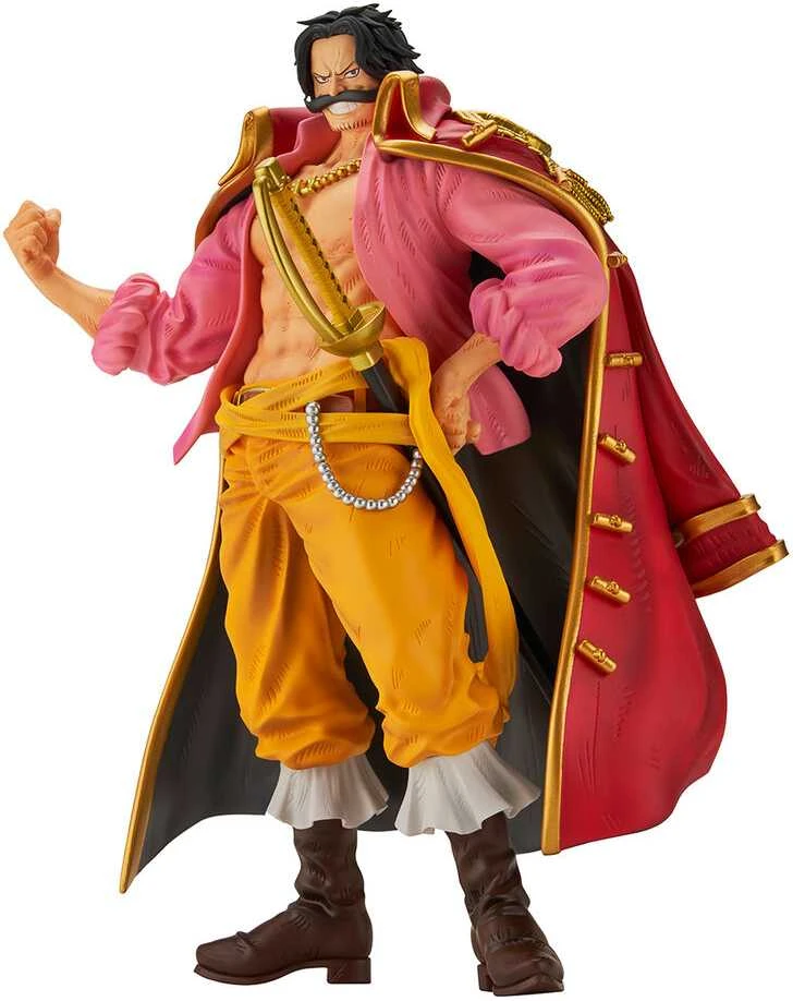 Banpresto One Piece Roger Pirates Gol D Roger Ichibansho figure 21cm