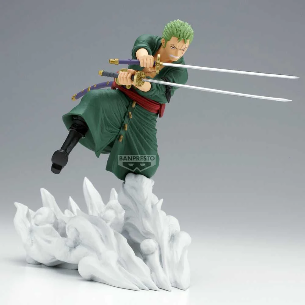 Bandai Banpresto Banpresto One Piece Roronoa Zoro Senkozekkei figure 15cm
