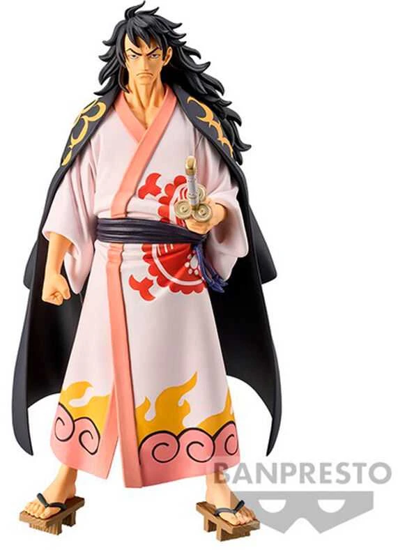 Banpresto One Piece the Grandline Series Kouzuki Momonosuke figure 17cm