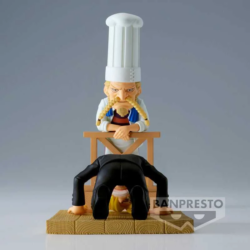 Banpresto One Piece WCF Log Series Sanji & Zeff 2 world collectable figure 8cm