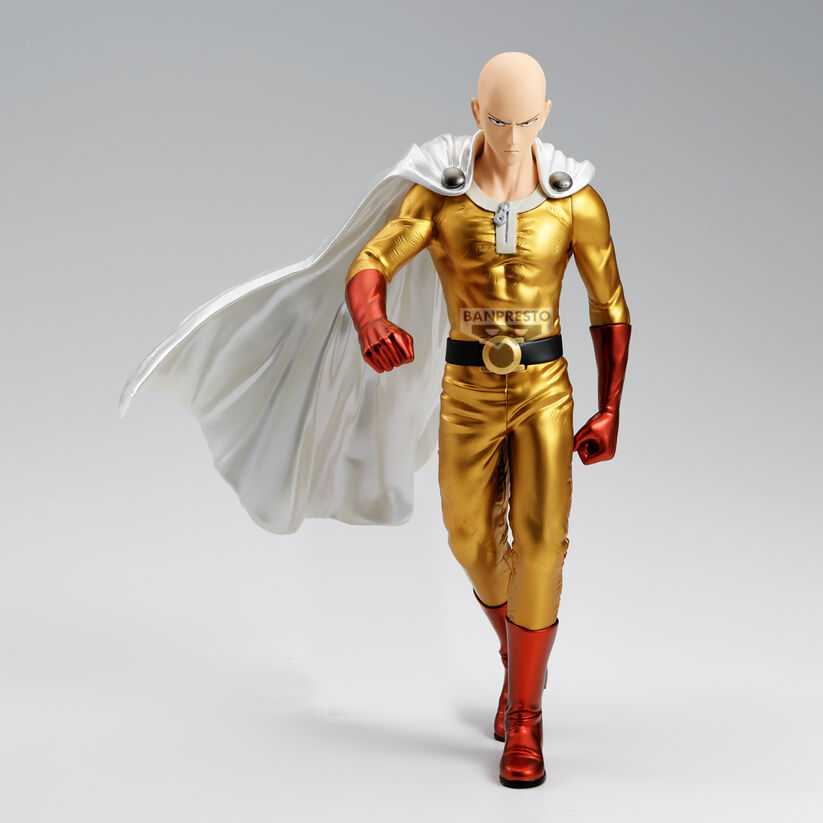 Banpresto One Punch Man Grandista Saitama Metallic Ver figure 27cm