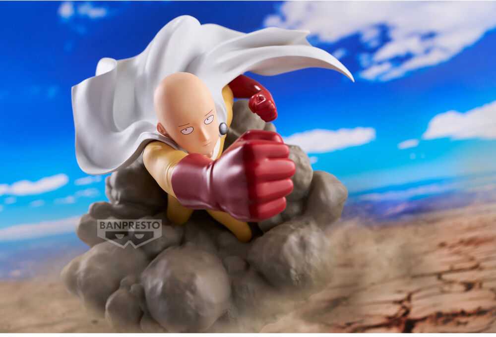 Banpresto One Punch Man Saitama figure 15cm