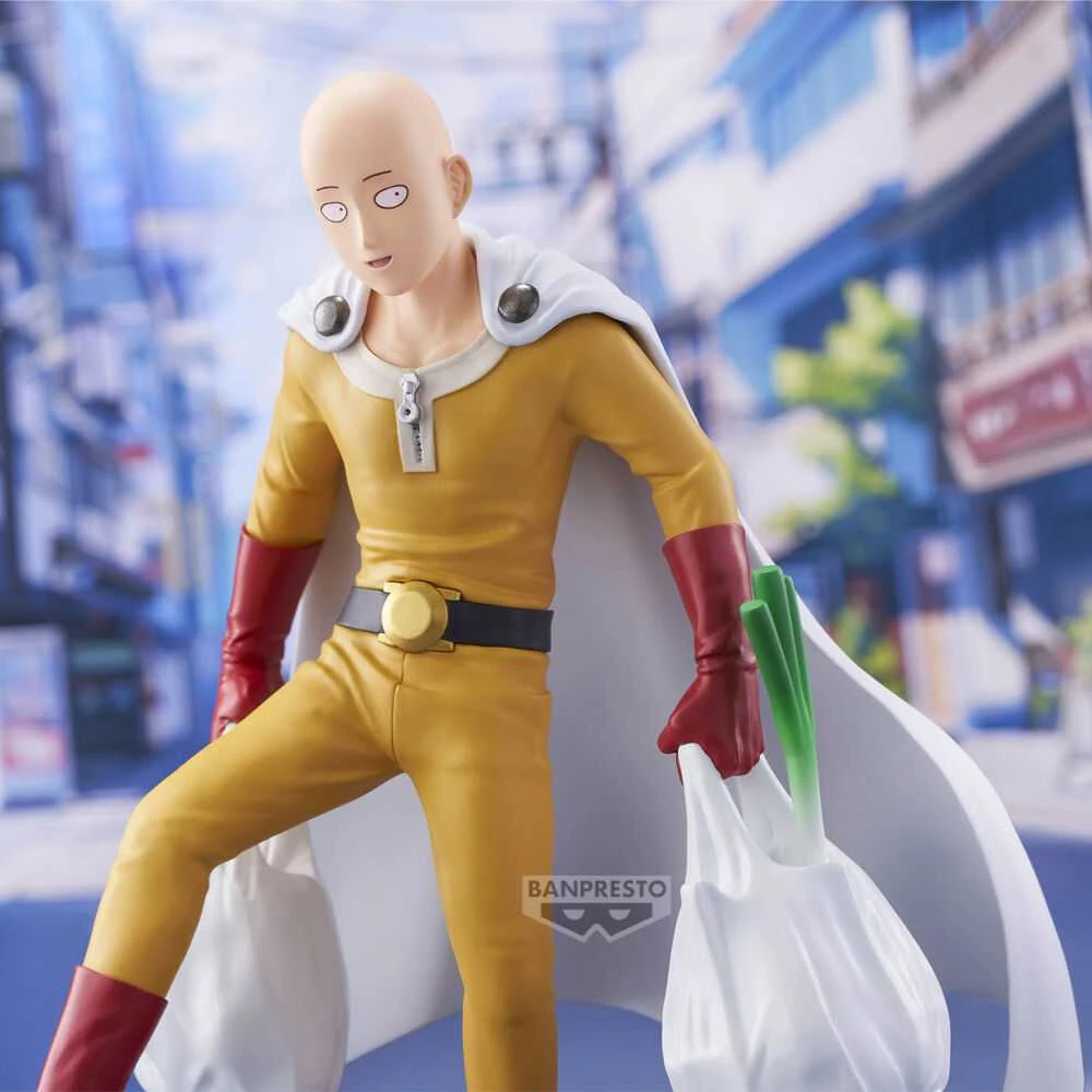 Banpresto One Punch Man Saitama One Punch Life figure 20cm