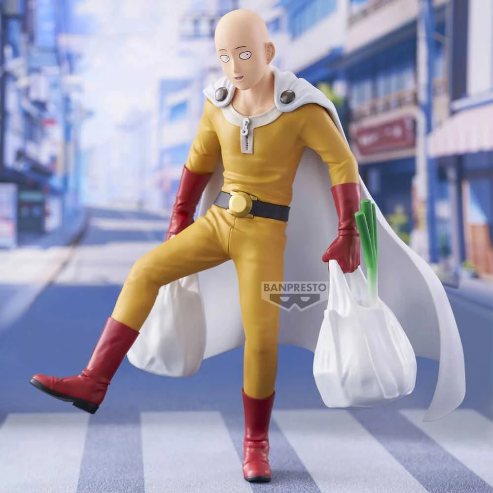 Banpresto One Punch Man Saitama One Punch Life figure 20cm