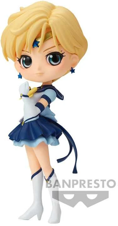 Banpresto Pretty Guardian Sailor Moon Cosmos the Movie Eternal Sailor Uranus ver.B Q posket figure 14cm