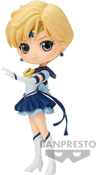 Banpresto Pretty Guardian Sailor Moon Cosmos the Movie Eternal Sailor Uranus ver.A Q posket figure 14cm