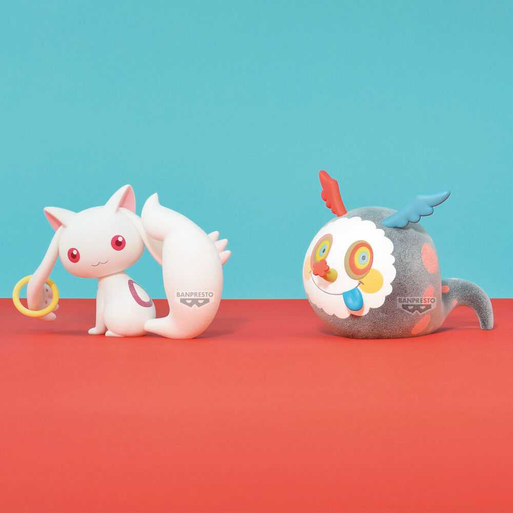 Banpresto Puella Magi Madoka Magica the Movie Rebellion Kyubey Fluffy Puffy figure 12cm