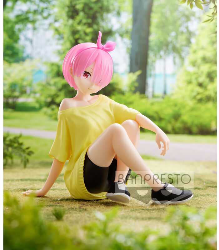 Banpresto Starting Life in Another World Re:Zero Relax Time Ram Training Syle figure 14cm