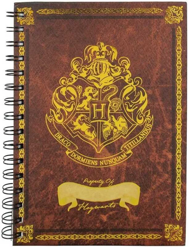 Blue Sky Studios Harry Potter Hogwarts A5 notebook