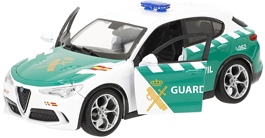 BURAGO Alfa Romeo Stelvio Civil Guard metal car