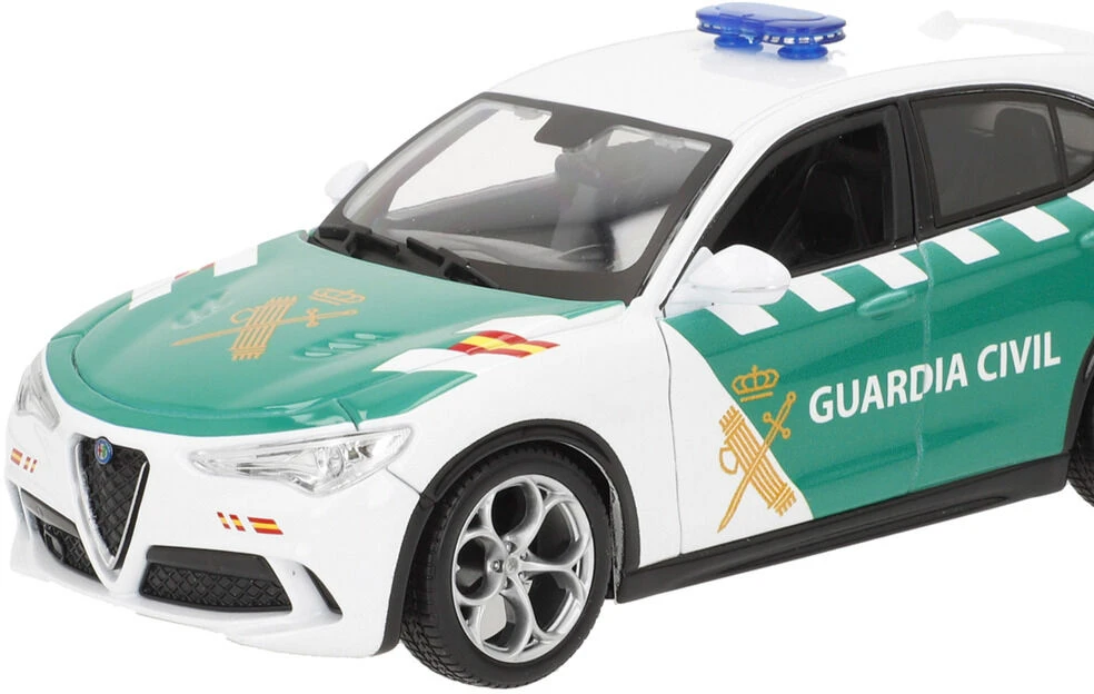 BURAGO Alfa Romeo Stelvio Civil Guard metal car