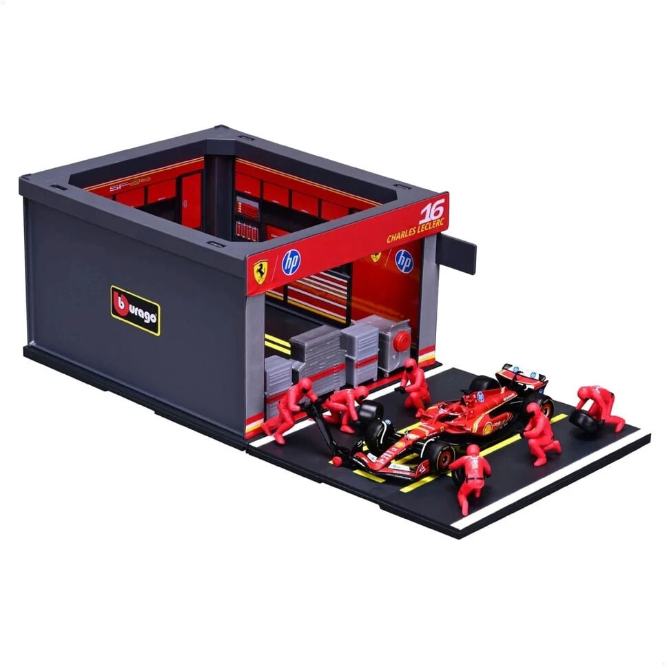 BURAGO Ferrari F1 2023 Diorama Box