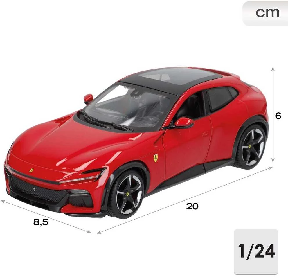 Bburago BBU 1:24 Ferrari R_P Purosangue Raudona 26030 60300