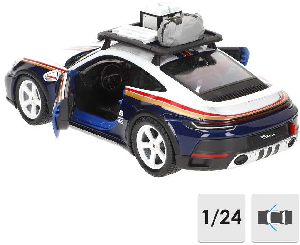 BBURAGO 1:24 automodelis Porsche 911 Dakar, 18-28029