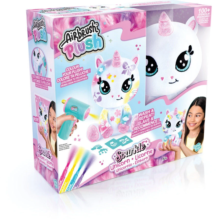 Airbrush Plush - Blizgantis vienaragis 20 cm (26088)