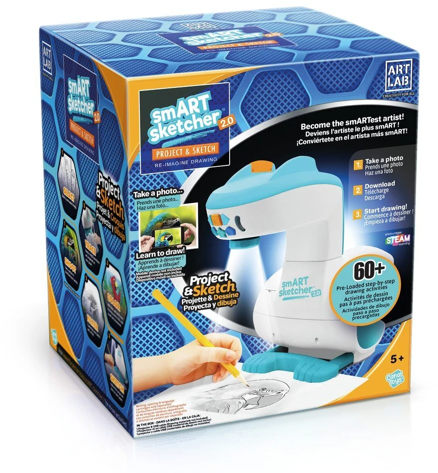 TM Toys Piešimo Projektorius Smart Sketcher 2.0 SSP176