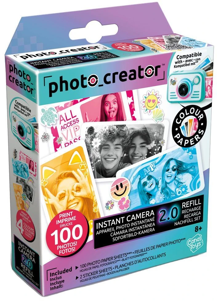 Studio Creator CREATOR - Momentinio fotoaparato 2.0 nuotraukų popieriaus papildymas (26051)