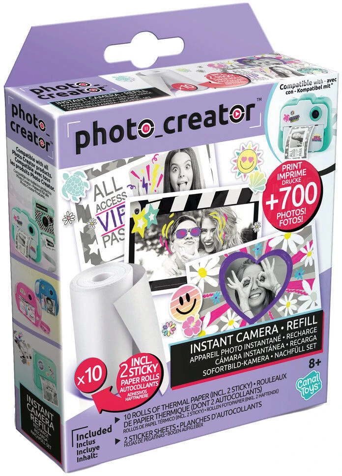 Canal Toys PHOTO CREATOR Momentinio fotoaparato lapeliai, 10 ritinėlių