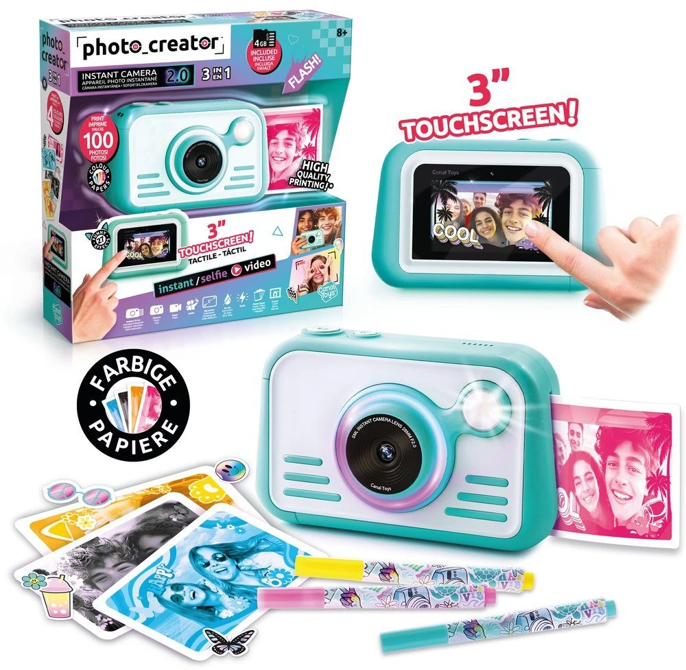 Studio Creator Carruzzo Canal Toys Photo Creator CLK046 Arktinė mėlyna, Balta