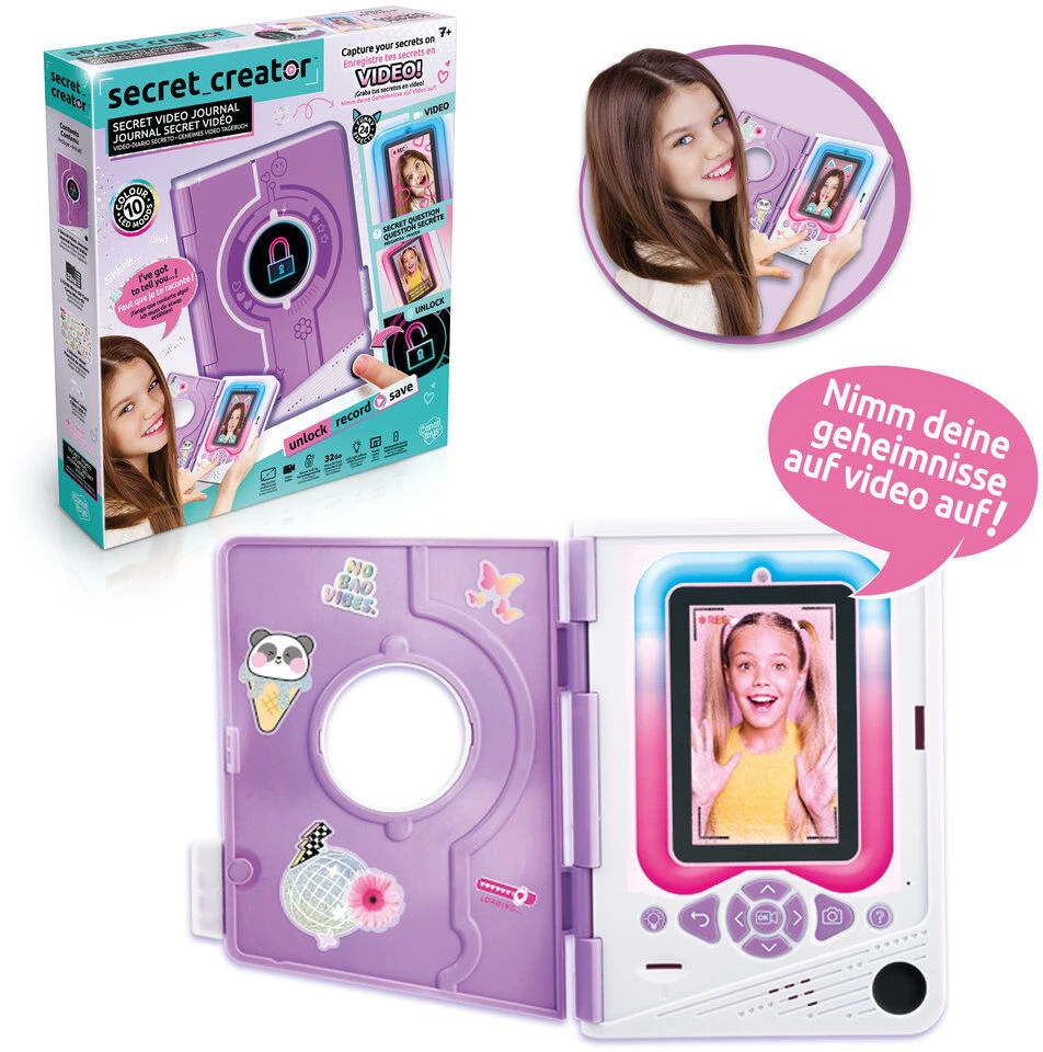 Carruzzo Canal Toys INF043 elektronika vaikams Vaikiškas elektroninis dienoraštis