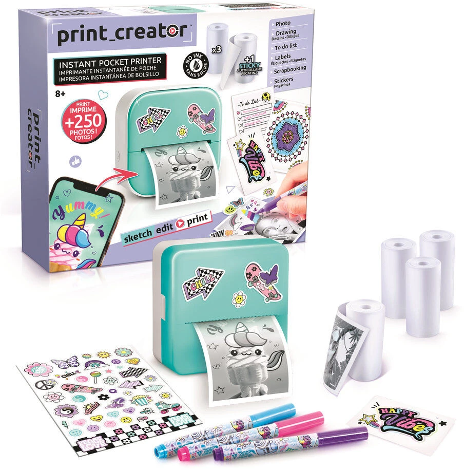 Carruzzo Canal Toys Instant Pocket Spausdintuvas
