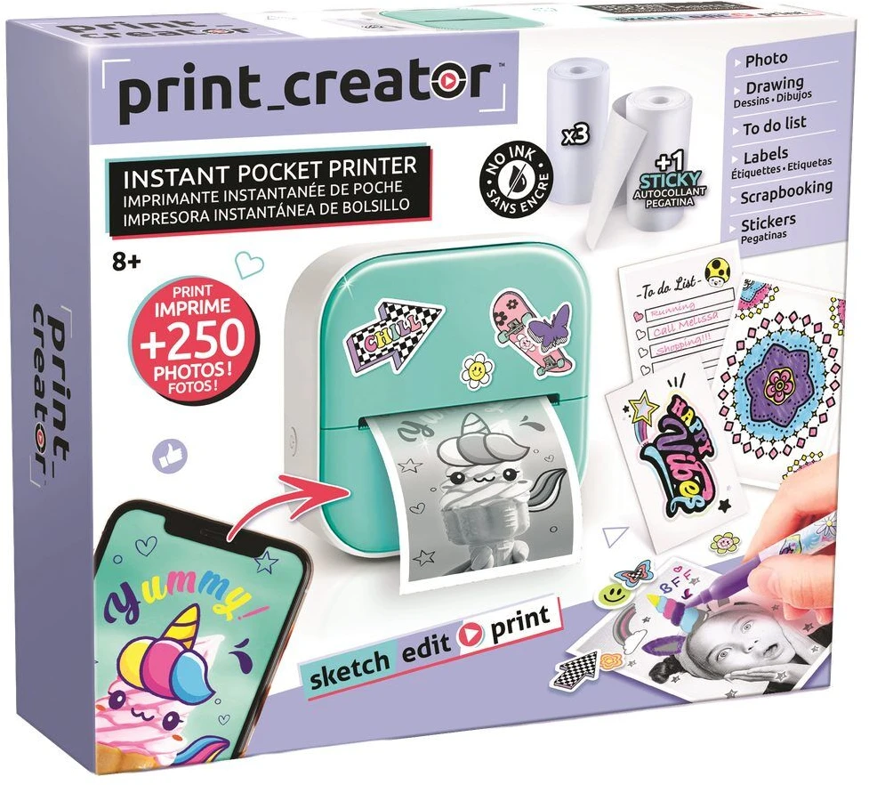 Carruzzo Canal Toys Instant Pocket Spausdintuvas