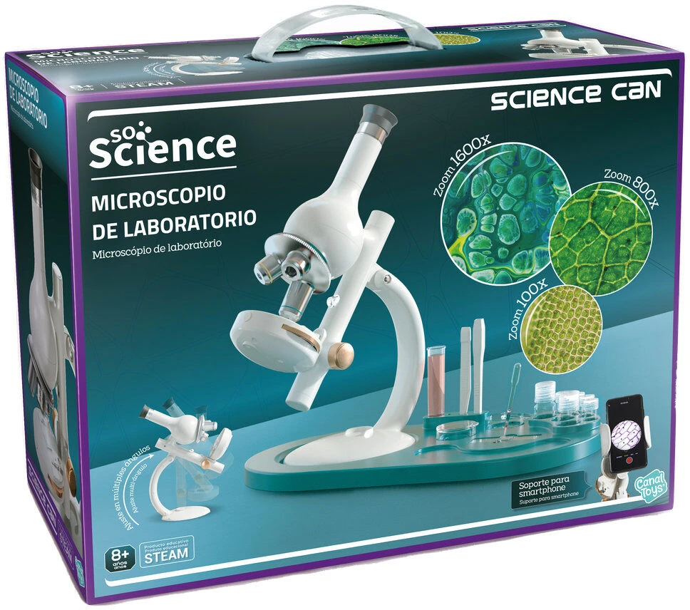 Canal Toys SO SCIENCE Microscope - Lab Edition